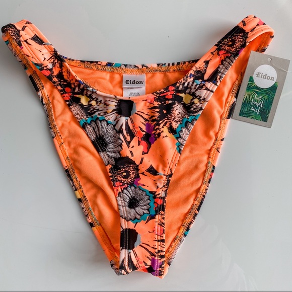 EIDON Papaya Courtney french cut Bikini Bottoms XS - Picture 4 of 5